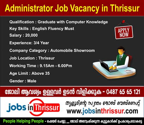 Hotel Job Vacancies In Thrissur